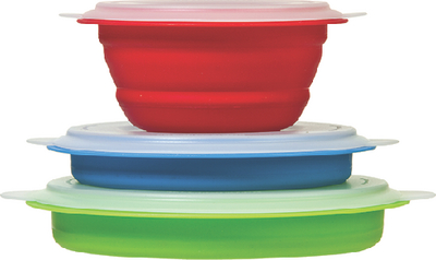 PROGRESSIVE INT'L CORP CB-20 COLLAPSIBLE PREP BOWLS 3/PK